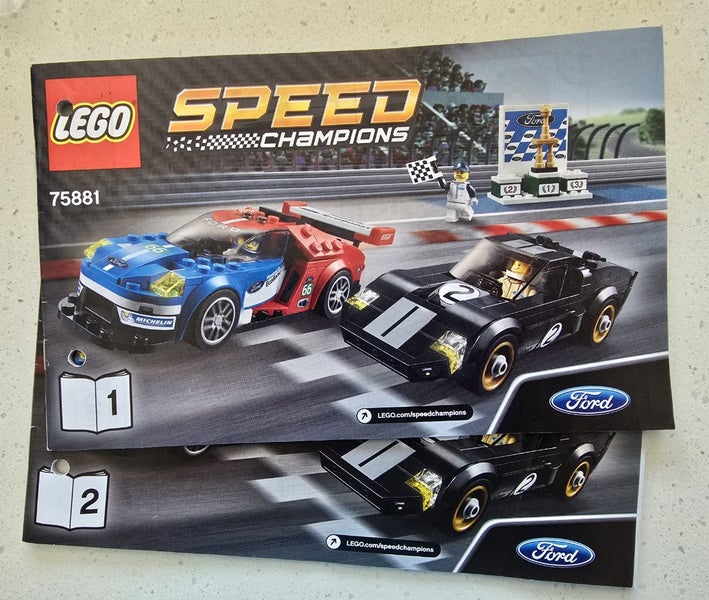 Lego 75881 Speed Champions - 2016 Ford GT & 1966 Ford GT40 Carousel 1