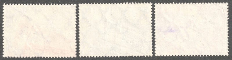 GERMANY 1933 GRAF ZEPPELIN "CHICAGO WORLD FAIR" SET OF 3 USED. SG 510 - 512. Carousel 2