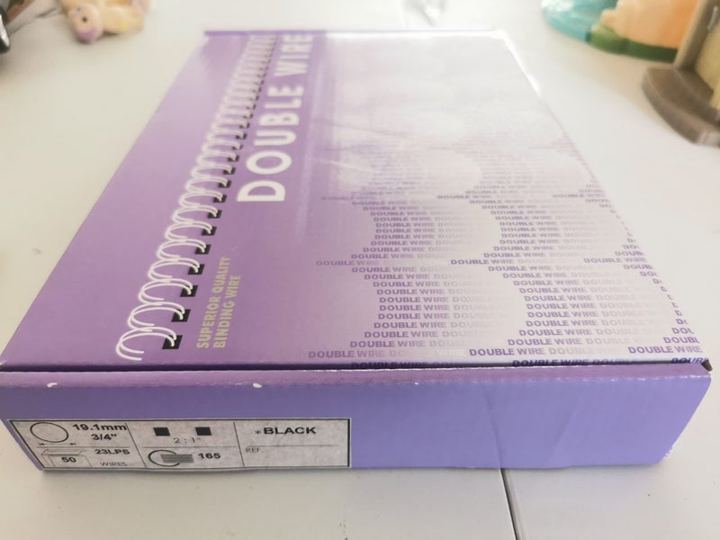 50 x 19.1mm Wire Binds Carousel 1