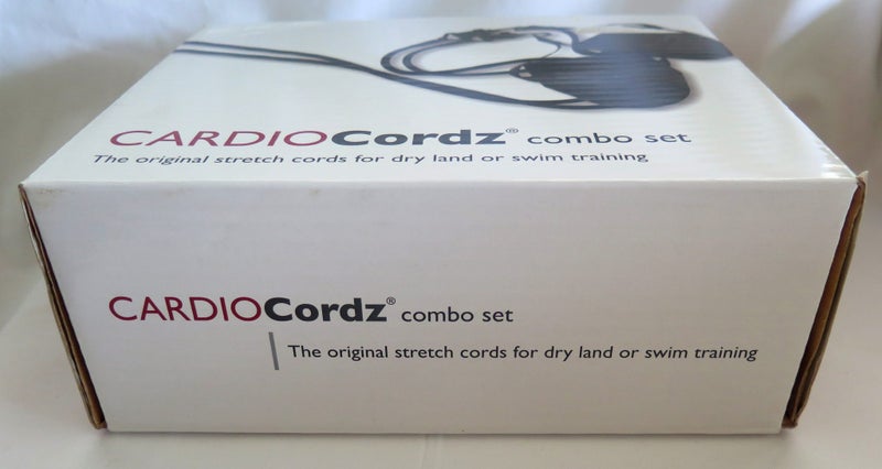 CARDIO CORDZ COMBO SET - MEDIUM STRETCH CORDS FOR DRY LAND OR SWIM TRAINING Carousel 2