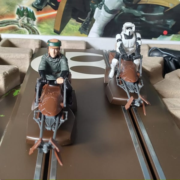 Star Wars Battle of Endor 1:32 Scalextric Slot System Box Set Carousel 2