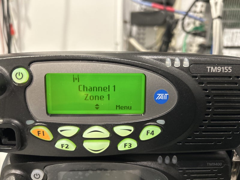 Tait TM9155 VHF Mobile Radio with Power Cable Carousel 1