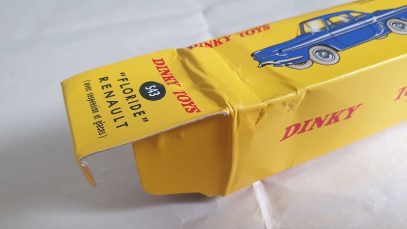 DINKY TOYS RENAULT FLORIDE FRENCH DINKY TOYS 543 ATLAS REPLICA BOXED Carousel 7