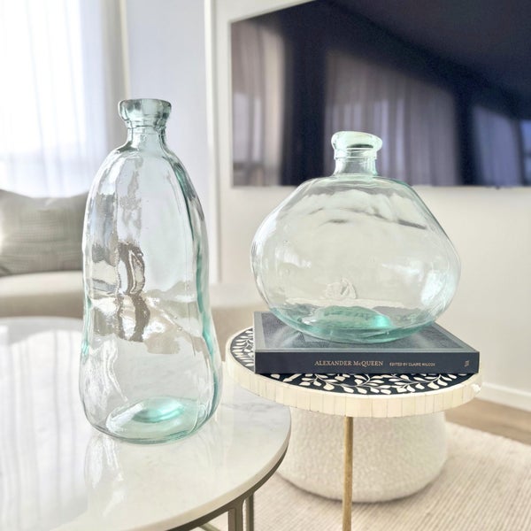Organic Glass Vase (Tall) Carousel 1