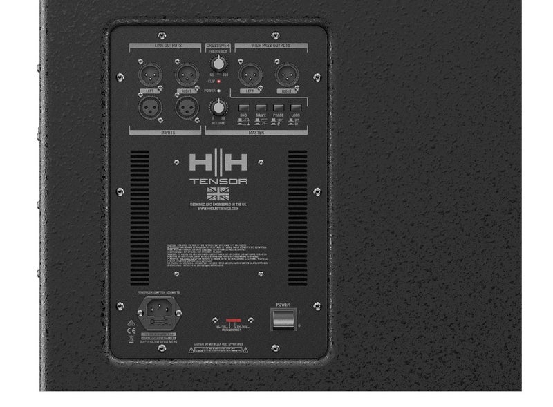 HH Electronics Tensor TRS1800 18" 1400w Powered Subwoofer Carousel 5