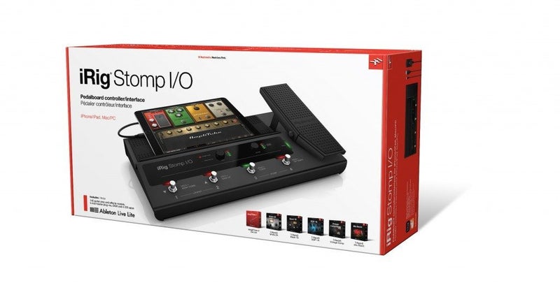 IK Multimedia iRig Stomp I/O USB Pedalboard Controller IP-IRIG-STOMPIO-IN Carousel 1