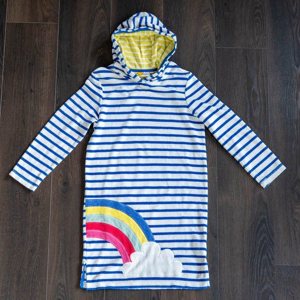 Mini Boden Towelling Throw-on Size 9-10Y Carousel 1