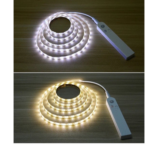 5V Infrared Motion LED Wall Lamp 2M LED Strip Light USB Powered Carousel 1