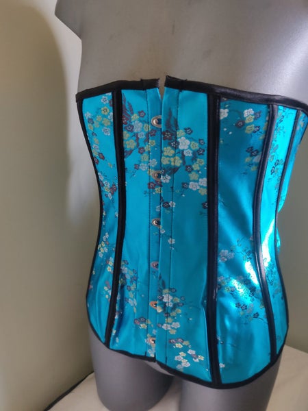 Spectacular Sky Blue Corset Carousel 1