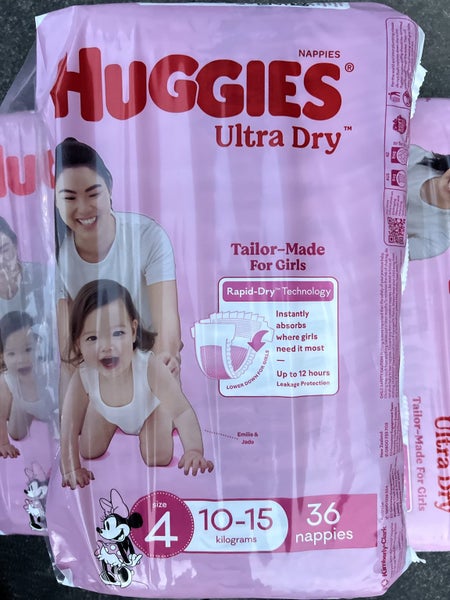 Huggies size 4 nappies x5 packets Carousel 2