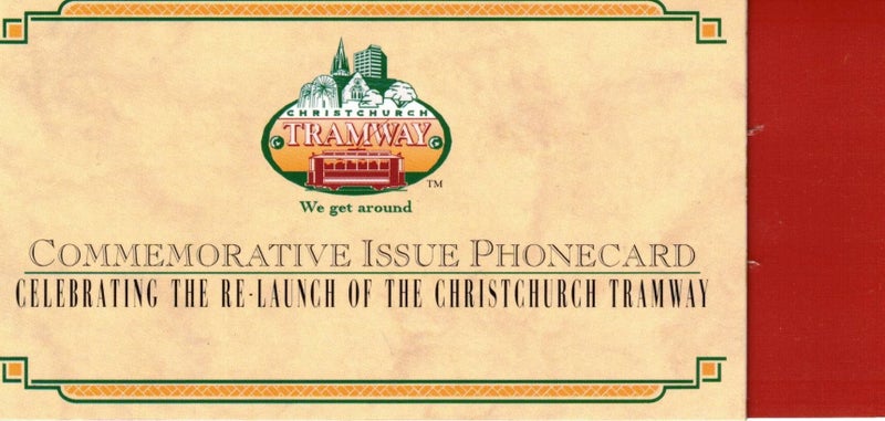 Christchurch Tramway Commemorative Issue Phonecard Carousel 2
