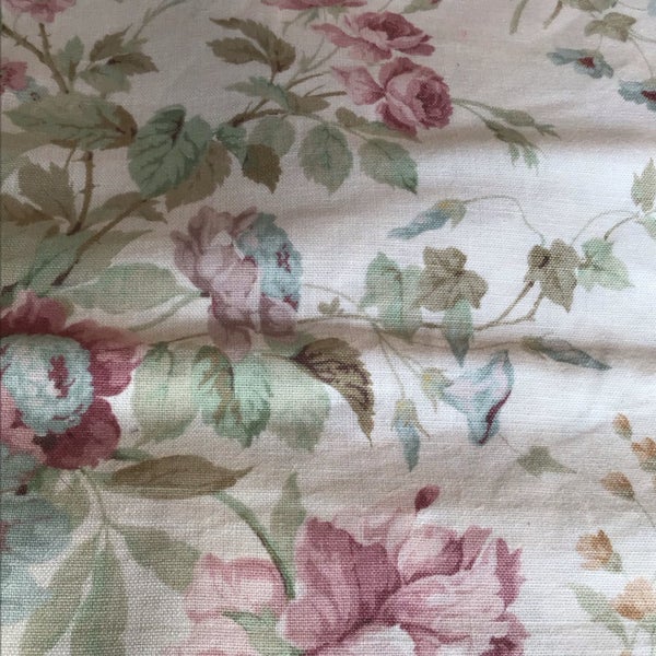 2mt 1983 Arthur Sanderson & Son - Blewberry - Linen - 138cm Carousel 1