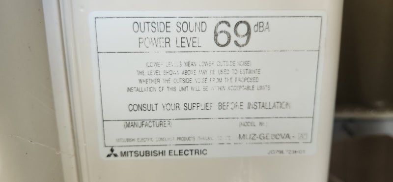 Mitsubishi Air Conditioning Unit - Used - Needs repairs or use for Parts Carousel 5