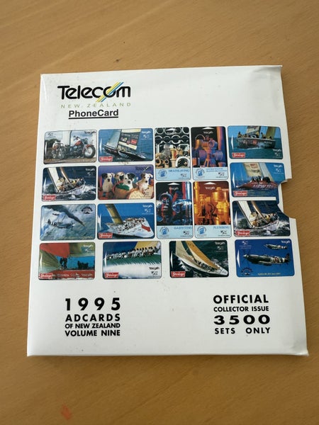 Telecom phonecard 1995 Adcards Volume Nine Carousel 1