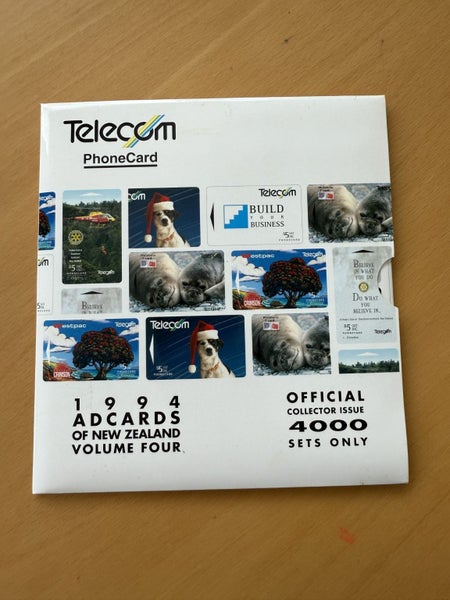 Telecom phonecard 1994 Adcards Volume Four - official collector issue Carousel 1