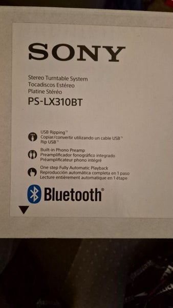 Sony PS-LX310BT Turntable with Bluetooth Connectivity Carousel 11