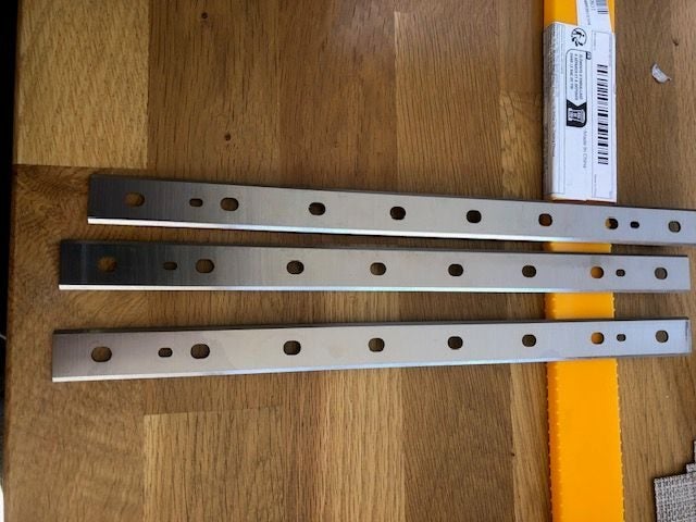 Thicknesser blades Carousel 1