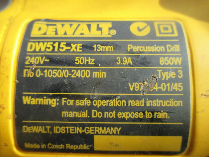 De Walt Electric Drill Carousel 1