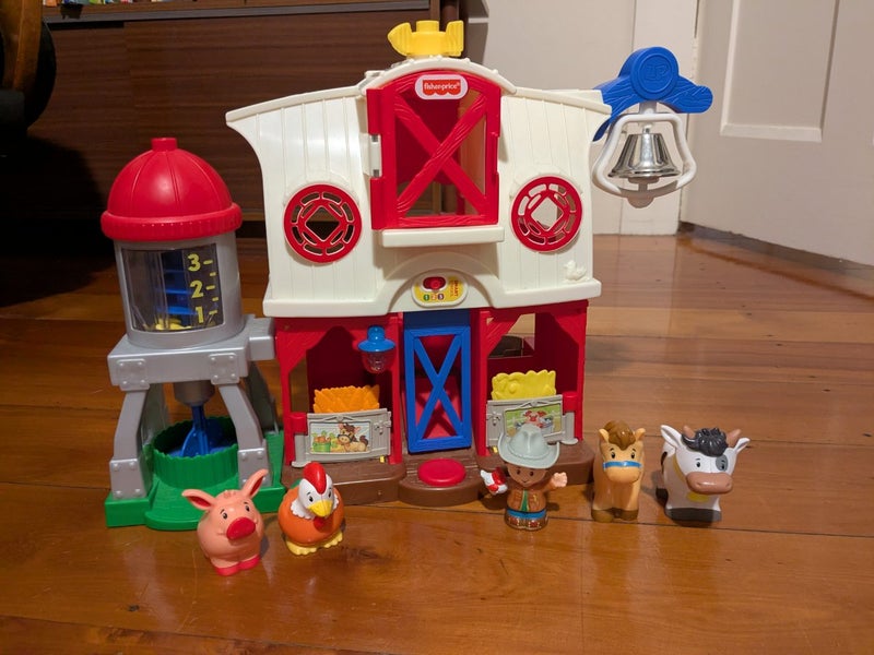 Fisher Price Little People Farm Playset Carousel 3