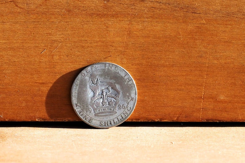 1926 silver shilling. Carousel 1