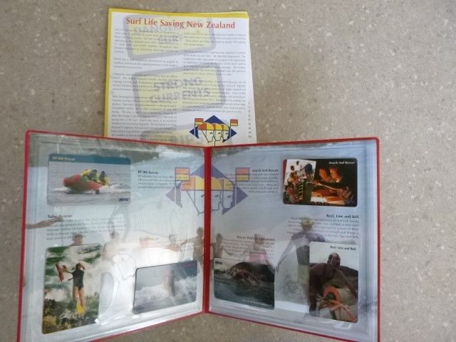 Surf Rescue. Limited edition phone card set. No. 1476 of 1500. Carousel 2