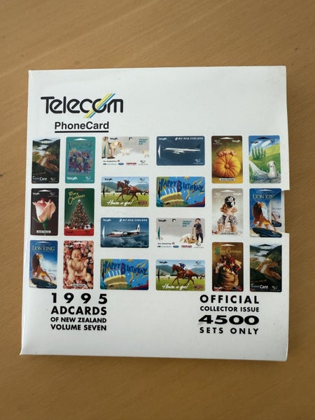 Telecom phonecard 1995 Adcards Volume Seven - official collector issue Carousel 1