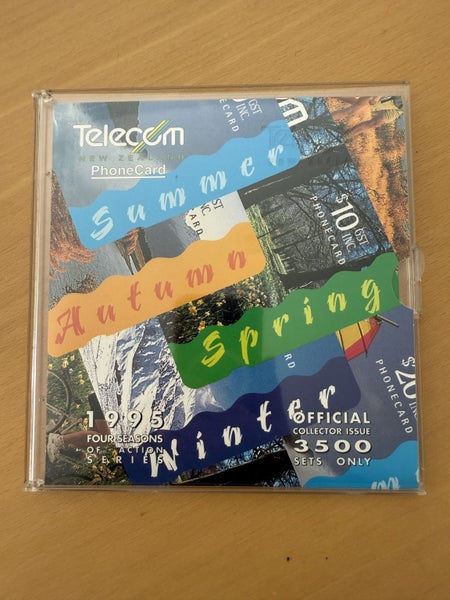 Telecom Phonecard 1995 four seasons of action series - official collector issue Carousel 1