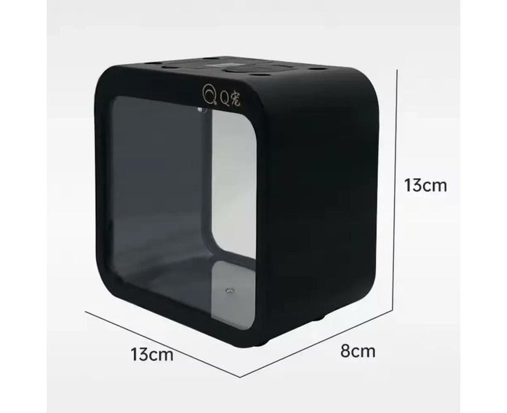 Creative aquarium LED decoration small aquarium fish tank fighting fish tra Carousel 4
