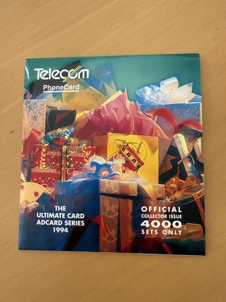 Telecom phonecard 1994 Ultimate Card Adcard series - official collector series Carousel 1