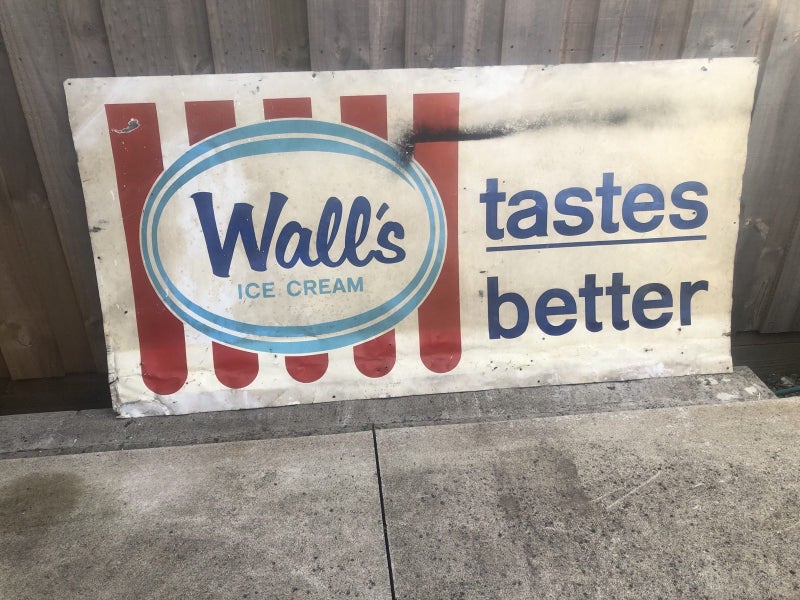 Walls Ice Cream Sign Carousel 1