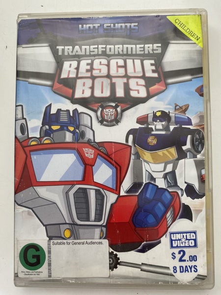 Transformers rescue bots DVD #1754 Carousel 1