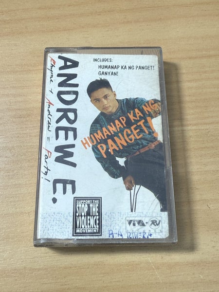 Andrew E - Humanap Ka ng Panget! 1990 Cassette Tape OPM Filipino Pinoy Rare Rap Carousel 1