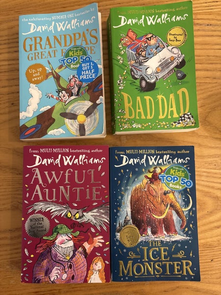 David Walliams books x8 Carousel 3
