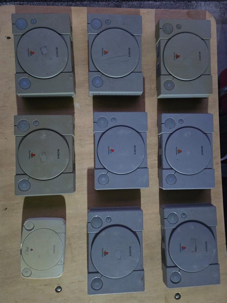 PS1 CONSOLE ×9 SELL WHOLE LOT Carousel 1