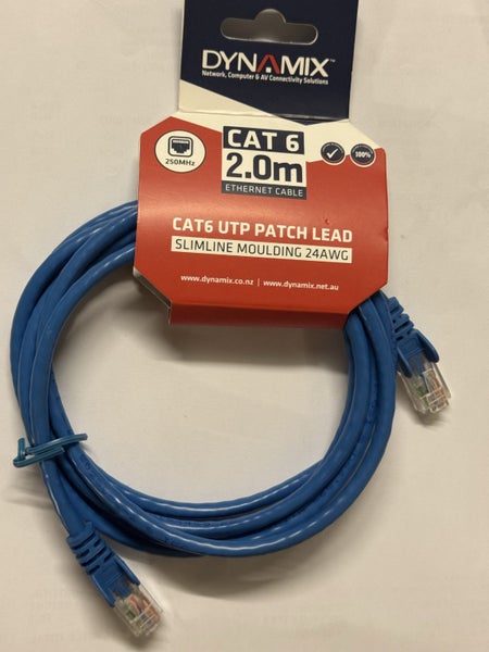 Dynamix 2m Cat 6 cable — 16 cables Carousel 1