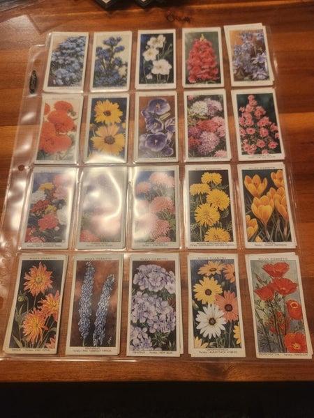 W.D & H.O. Wills - Garden Flowers - Complete Set Carousel 1