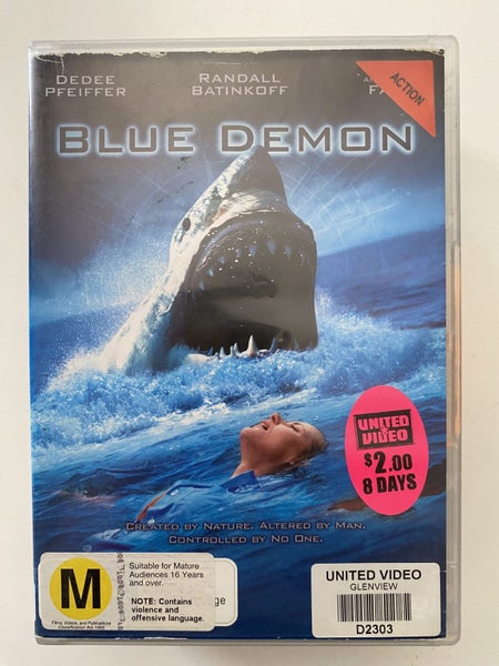 BLUE DEMON DVD (action) #1407 Carousel 1