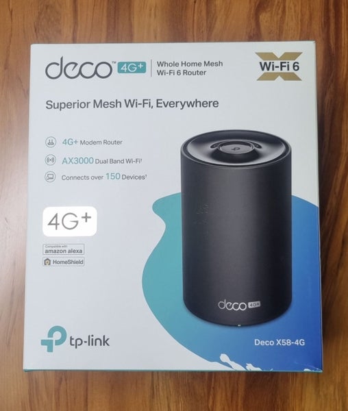 Deco X58-4G AX3000 Whole Home Mesh WiFi 6 Router Carousel 1