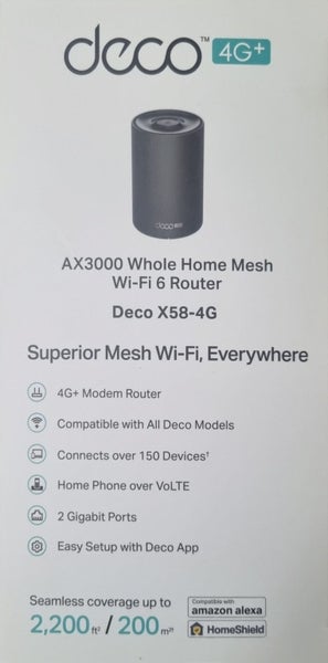 Deco X58-4G AX3000 Whole Home Mesh WiFi 6 Router Carousel 5