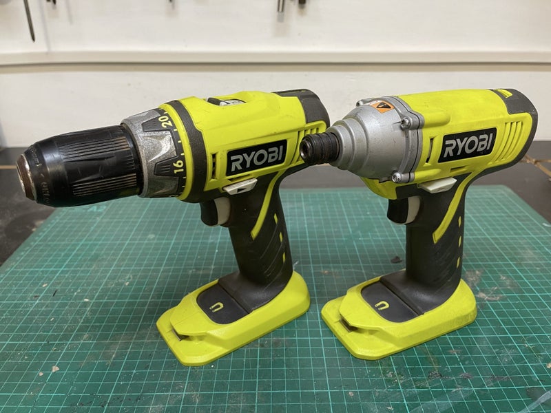 Ryobi drill & impact driver set (bare tool) Carousel 1