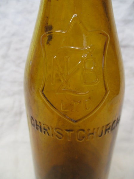 BR #A 8965 - Old Crown Top NZ Bottle - 12 oz - NZB Ltd Christchurch Carousel 1