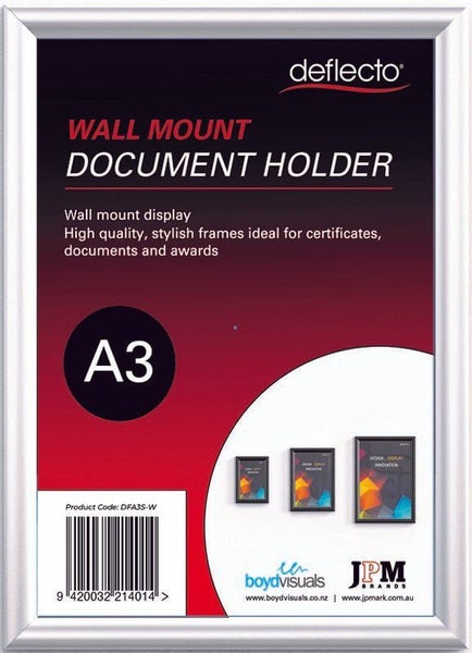 A3 Document Frame, Silver Frame Carousel 1