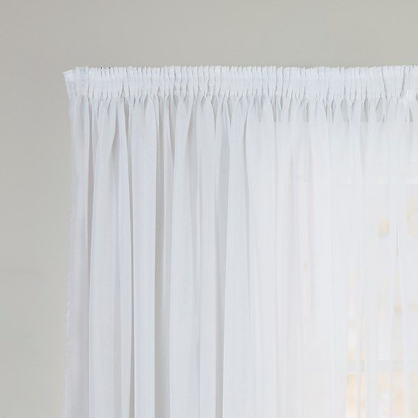 FLORENCE - White (Curtain Studio) Readymade Sheer Carousel 3