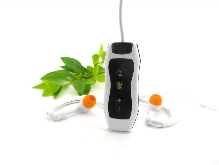 Waterproof MP3 Music Player - 4GB White Carousel 3