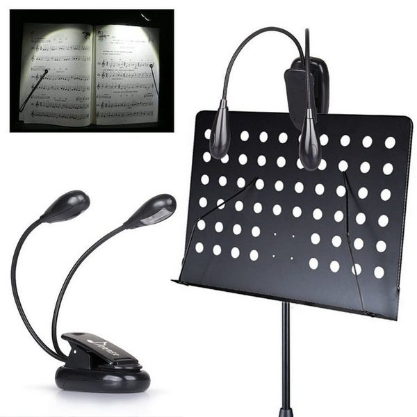LED Book Reading Music Stand Light Carousel 1