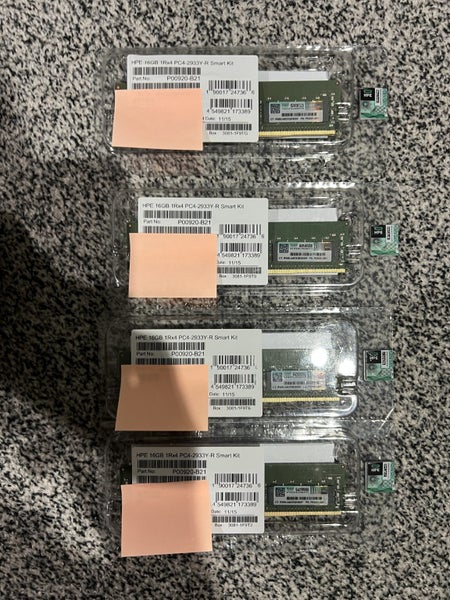 HPE 16GB 1Rx4 Pc4 2933Yr Smart Kit ECC RAM P00920-B21 Carousel 3