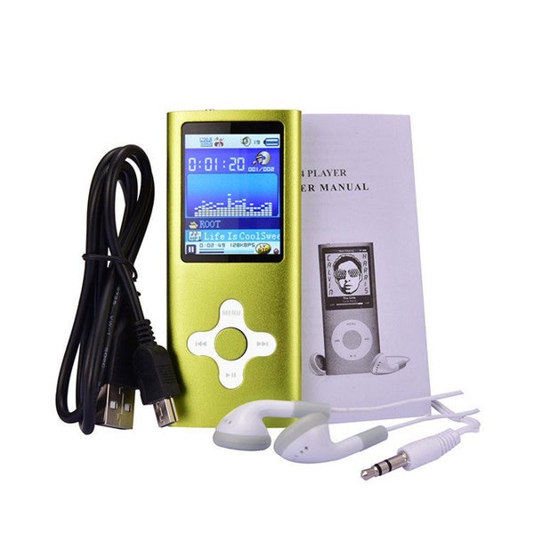 32GB MP4 with 1.8 inch Screen – Green Carousel 1