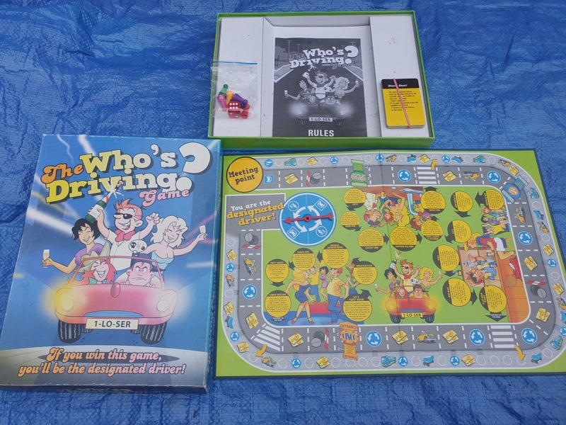 . Vintage drinking board game Carousel 1