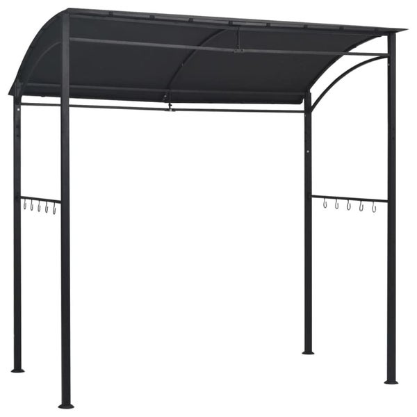 Bbq Gazebo 215x150x220 Cm Anthracite Steel Anlbt Carousel 2
