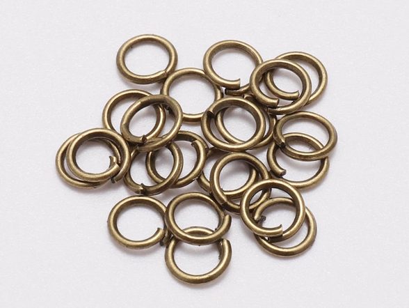 Jump Rings Bronze Colour 200pcs Carousel 1